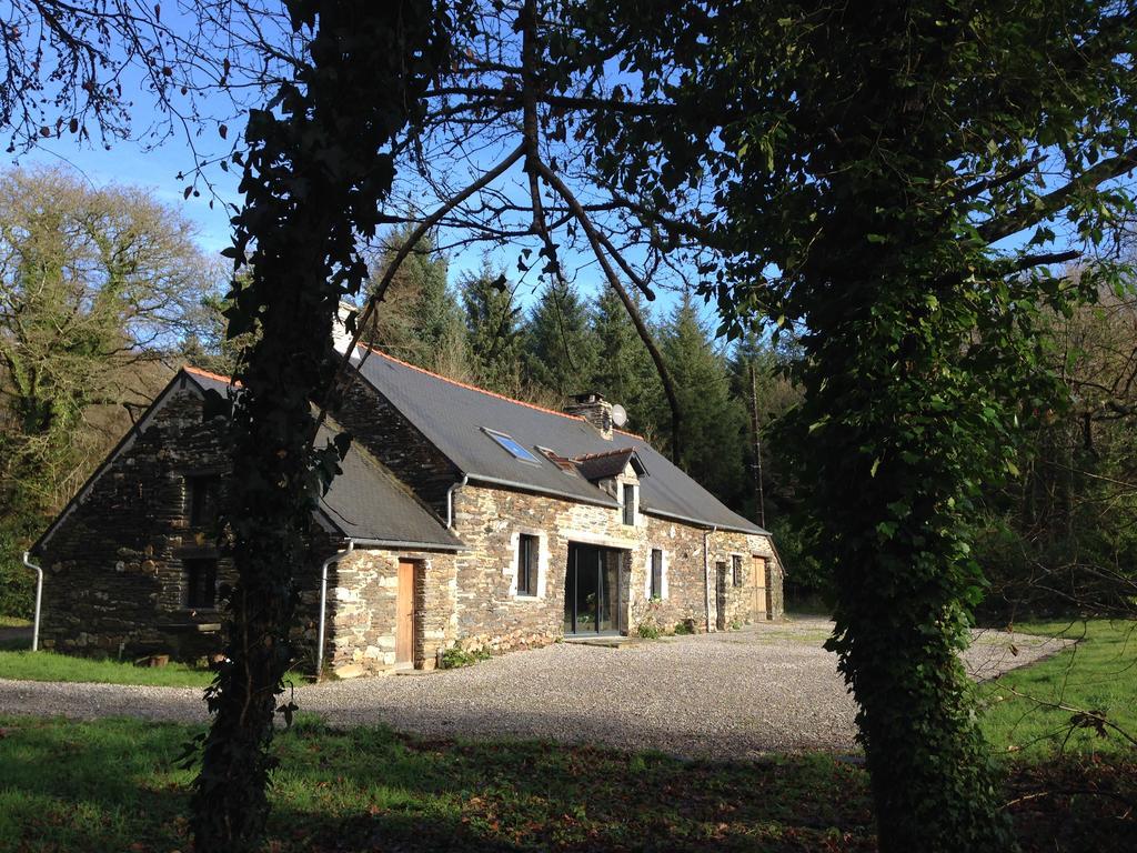 Villa Le Parc Lann à Sainte-Brigitte Chambre photo